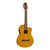 Yamaha NCX1 Electric-Acoustic Classical Guitar - Flame Maple Front Angle