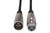 Hosa Microphone Cable 20ft XLR to XLR MCL120- Connectors