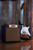 Cort Amp Electric Guitar 15W CM15R - Dark Blue C60020 - lifestyle shot