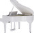 Roland GP-9 Digital Grand Piano - Polished White