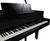 Roland GP-9M Self Playing Digital Grand Piano - Polished Ebony Moving Keys