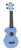 Mahalo Rainbow Series Soprano Ukulele - Light Blue