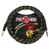 Pig Hog 10' Instrument Cable, Rasta Stripes