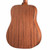 Walden D550E Natura Solid Spruce Top Dreadnought Acoustic-Electric - Open Pore Satin Natural