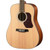 Walden D550E Natura Solid Spruce Top Dreadnought Acoustic-Electric - Open Pore Satin Natural
