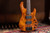 Sterling STINGRAY RAY35HH 5-String Bass w/ Roasted Maple Neck - Amber
