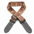 DSL Straps DP20-PAIS-BROWN Woven Paisly Brown Cotton Guitar Strap