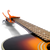 Quick-Change Acoustic Guitar Capo - Orange Kyser