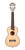 Mahalo Pearl Series Concert Ukulele - Natural Front