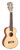 Mahalo Pearl Series Concert Ukulele - Natural Side