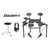 Carlsbro CSD25M 7-Piece Electronic Mesh Head Drum Kit Pack