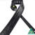 2.5″ Wide Croc Embossed Leather With Black Leather Back Guitar Strap