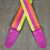 Rainbow 50mm Striped Webbing Guitar Strap