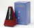 Linley Plastic Pyramid Metronome with Bell - Mahogany Finish