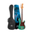 SX 3/4 Short Scale Bass w/ Gig Bag - Vintage Green