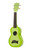 Makala Soprano Dolphin Ukulele - Green Apple Burst