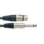 Stagg N-Series Microphone Cable - XLR F / Mono Phone Plug
