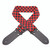 DSL Straps DP20-CHECK-RED Woven Cotton Guitar Strap