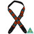 Orange Daisy Jacquard 50mm Webbing Guitar Strap