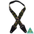 Colonial Leather Rag Guitar Strap - Green Camouflage