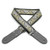 DSL Jacquard Weave Guitar Strap Vintage - Gold Silver