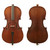 Enrico Student Plus II 4/4 cello front & rear view