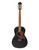 Gilman GPA10 Parlour Acoustic Guitar w/ Spruce Top - Black Gloss Top & Natural Satin