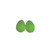 Mano Percussion pair of Egg Shakers - Green