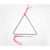 Maxtone Triangle Chrome w/ Beater 6-Inch
