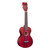 Mahalo Island Series Concert Ukulele - Cherry Red