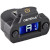 Ortega Multi-Mode Soundhole Tuner with piezo clip sensor, two-colour display, four tuning modes, and shockproof housing for guitars and ukuleles.