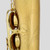 Gold lacquer alto saxophone with backpack case included