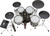 Roland VAD-516 electronic drum kit with full-depth acoustic-style shells in Midnight Sparkle, digital snare, ride and hi-hats, mesh toms and V51 module.