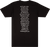 Fender Logo Dateback T-shirt Black - M