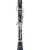 Leblanc LCL211S Debut Bb clarinet with silver-plated Boehm keywork, Reso-Tone ABS body, adjustable thumb rest, and backpack case.