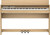 Roland F701 Digital Piano with Matching Bench - Light Oak (Floor Model)