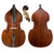 Enrico Student Plus 1/2 size laminate double bass with padded bag and bow.
