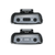 Wireless microphone system clip on transmitters close up