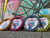Pig Hog Instrument Cable 10ft -  Blue Graffiti