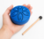 Mano Percussion 3" Tongue Drum - Blue - on hand to show size