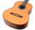 Solid top classical guitar with ebony fingerboard