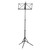 Foldable music stand collapsed compact design
