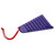 Maxtone 8 note pan flute colourful plastic front view