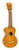 Mahalo Kahiko Series Soprano Ukulele - Transparent Blue