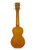 Mahalo Kahiko Series Soprano Ukulele - Transparent Blue