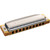 Close-up of Hohner Blues Harp wooden comb and cover plates