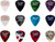 Fender Celluloid Picks 351 Shape (Dotted) Heavy – 12 Pack