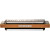 Traditional Hohner blues harmonica with pearwood comb back