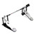 Gibraltar 4711SCDB 4000 Series Single Chain Drive Double Kick Bass Drum Pedal