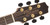 Takamine GD93CE with three-piece black walnut and quilted maple back